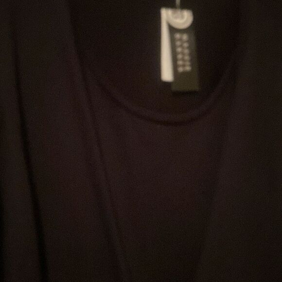 Maggie Barns Black Blazer Flower Broach Size 1X - Picture 4 of 10